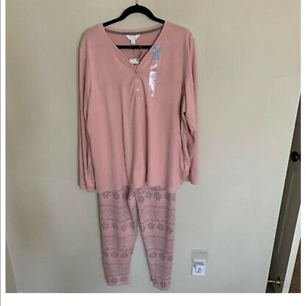 NWT sz XX-LARGE winter fairisle knit pajamas. FINAL SALE.